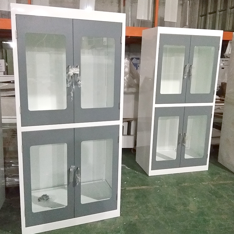 پیشہ ورانہ تمام اسٹیل لیبارٹری شیشے کا اسٹوریج کابینہ