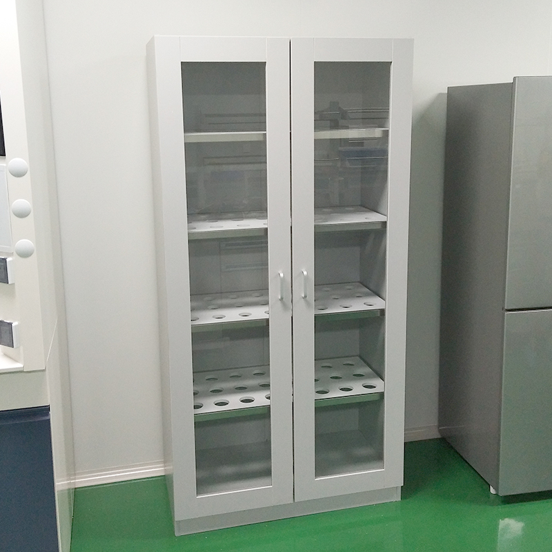 پیشہ ورانہ لکڑی کا لیبارٹری اسٹوریج کابینہ