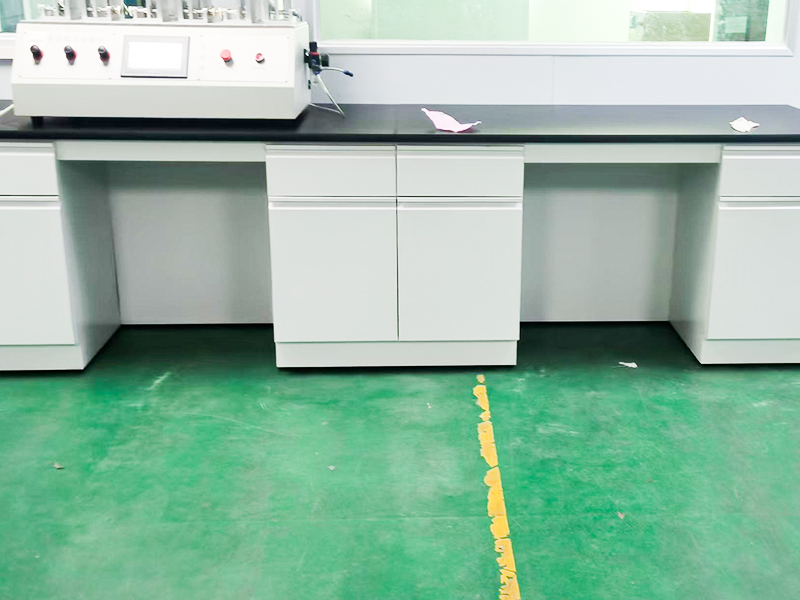 مکمل اسٹیل لیبارٹری بینچ پروجیکٹ کسٹمر کیس