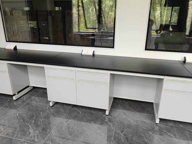 سٹیل-ووڈ لیب بینچ کسٹم کیس